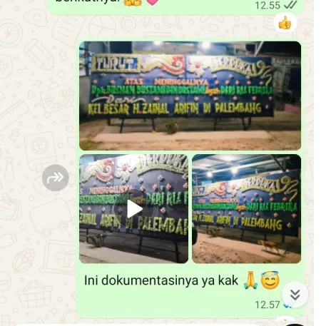 Pengiriman Papan Bunga Duka Universitas Paramadina