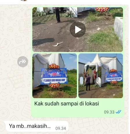 Pengiriman Karangan Bunga Universitas Paramadina